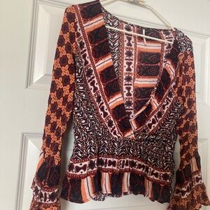 Free people blouse medium